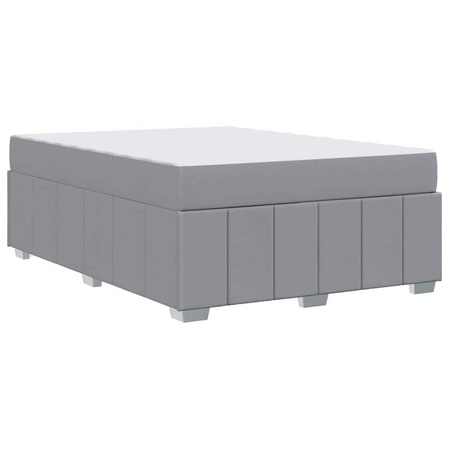 Bedframe Lichtgrijs 160 x 200 cm Stof
