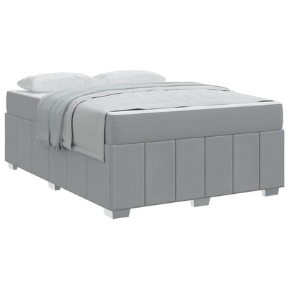 Bedframe Lichtgrijs 160 x 200 cm Stof