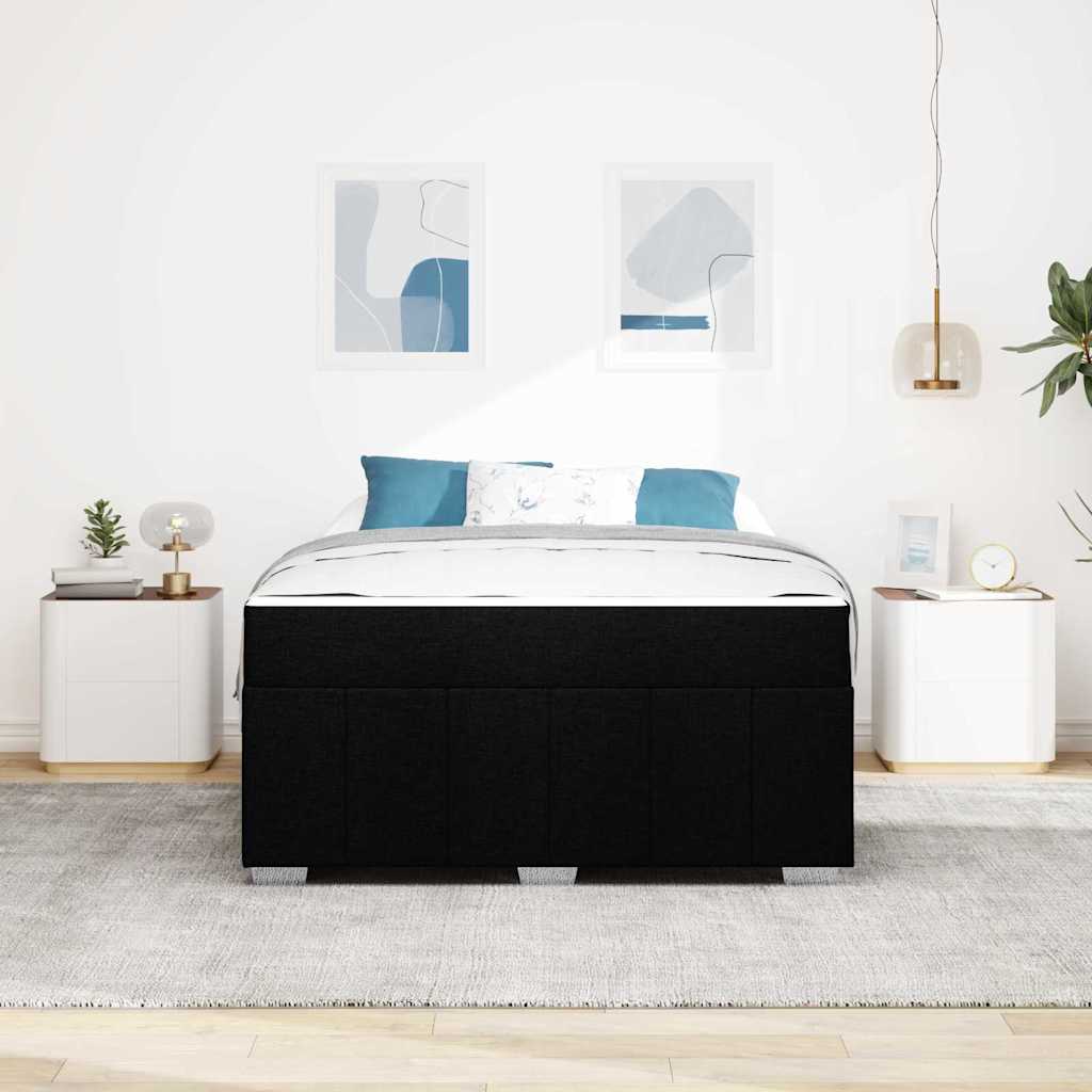 Bedframe Zwart 160 x 200 cm Stof