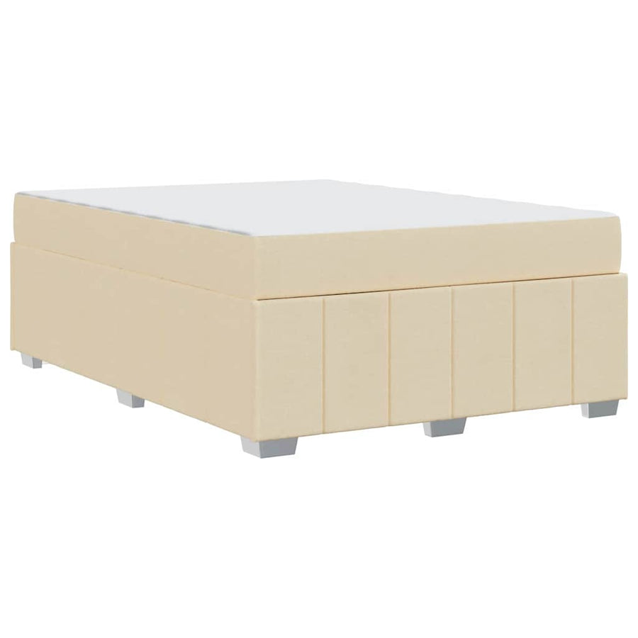 Bedframe Crème 160 x 200 cm Stof