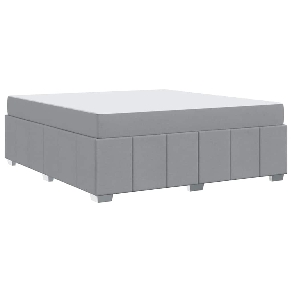 Bedframe Lichtgrijs 180 x 200 cm Stof