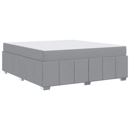 Bedframe Lichtgrijs 180 x 200 cm Stof