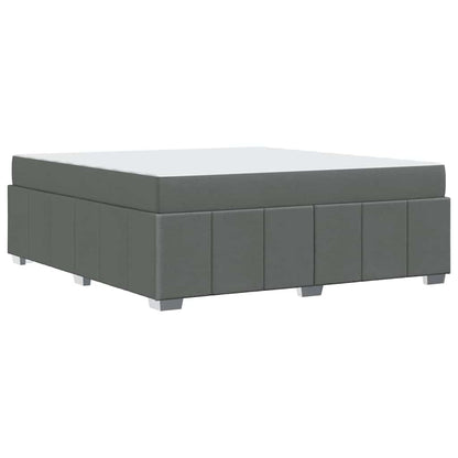Bedframe Donkergrijs 180 x 200 cm Stof