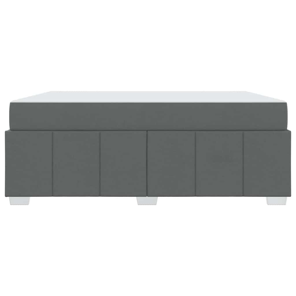 Bedframe Donkergrijs 180 x 200 cm Stof