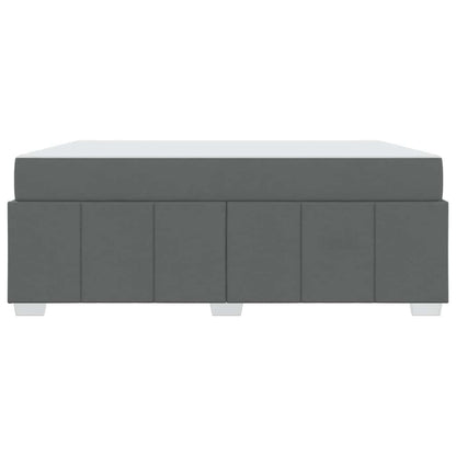 Bedframe Donkergrijs 180 x 200 cm Stof