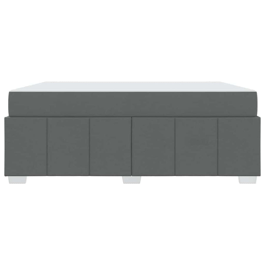 Bedframe Donkergrijs 180 x 200 cm Stof