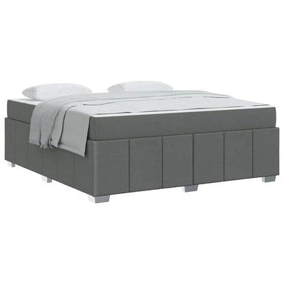 Bedframe Donkergrijs 180 x 200 cm Stof