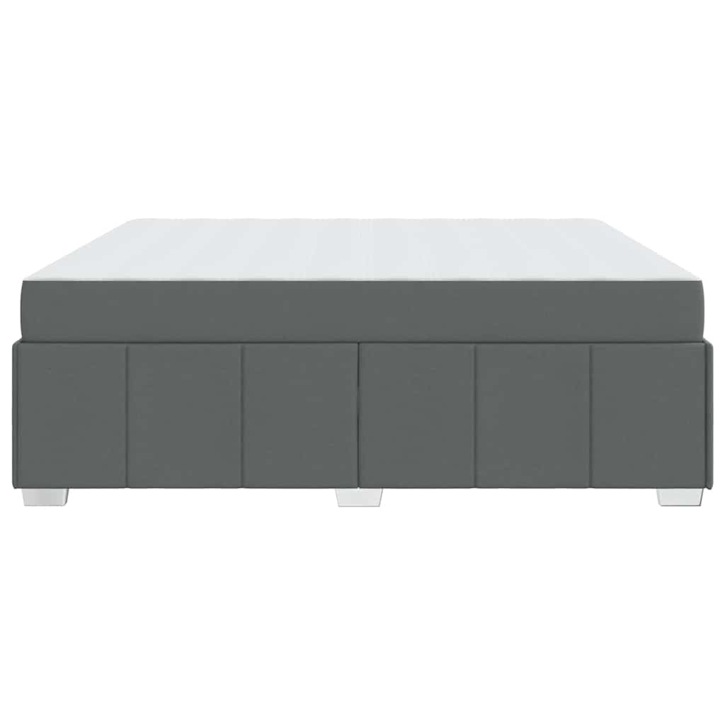 Bedframe Donkergrijs 180 x 200 cm Stof