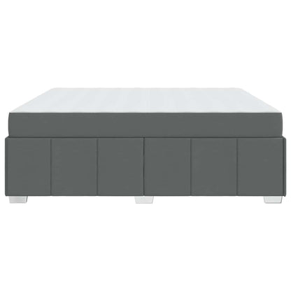 Bedframe Donkergrijs 180 x 200 cm Stof