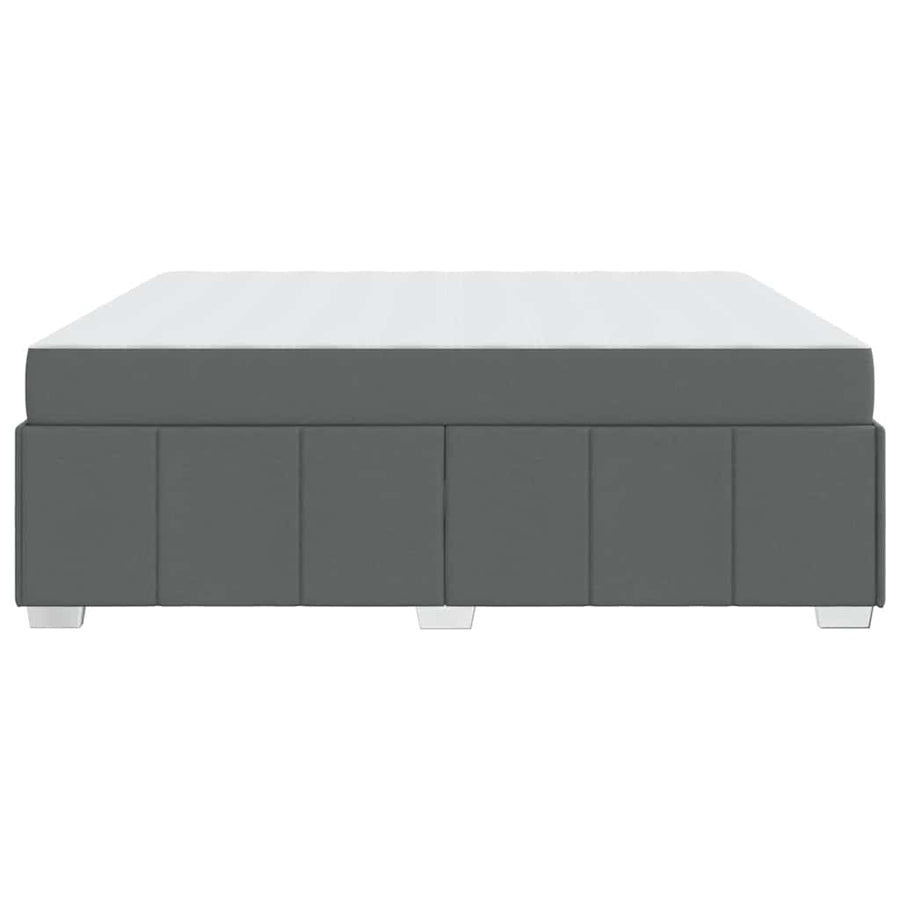 Bedframe Donkergrijs 180 x 200 cm Stof