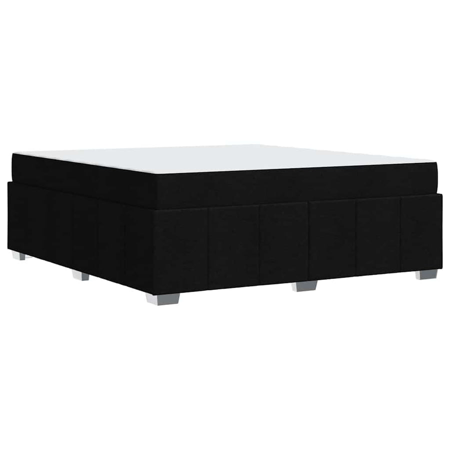 Bedframe Zwart 180 x 200 cm Stof