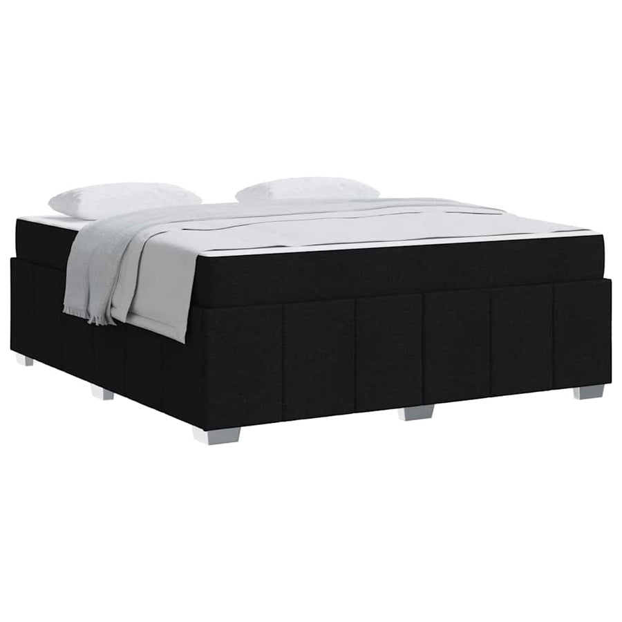Bedframe Zwart 180 x 200 cm Stof