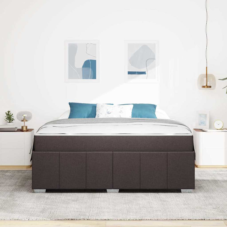 Bedframe Met Matras Stof 180 x 200 cm