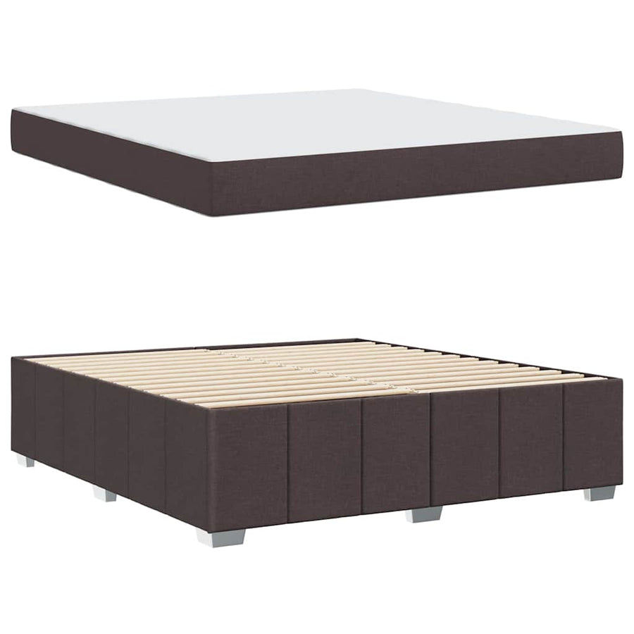 Bedframe Met Matras Stof 180 x 200 cm