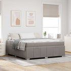 Bedframe 180x200 cm stof taupe