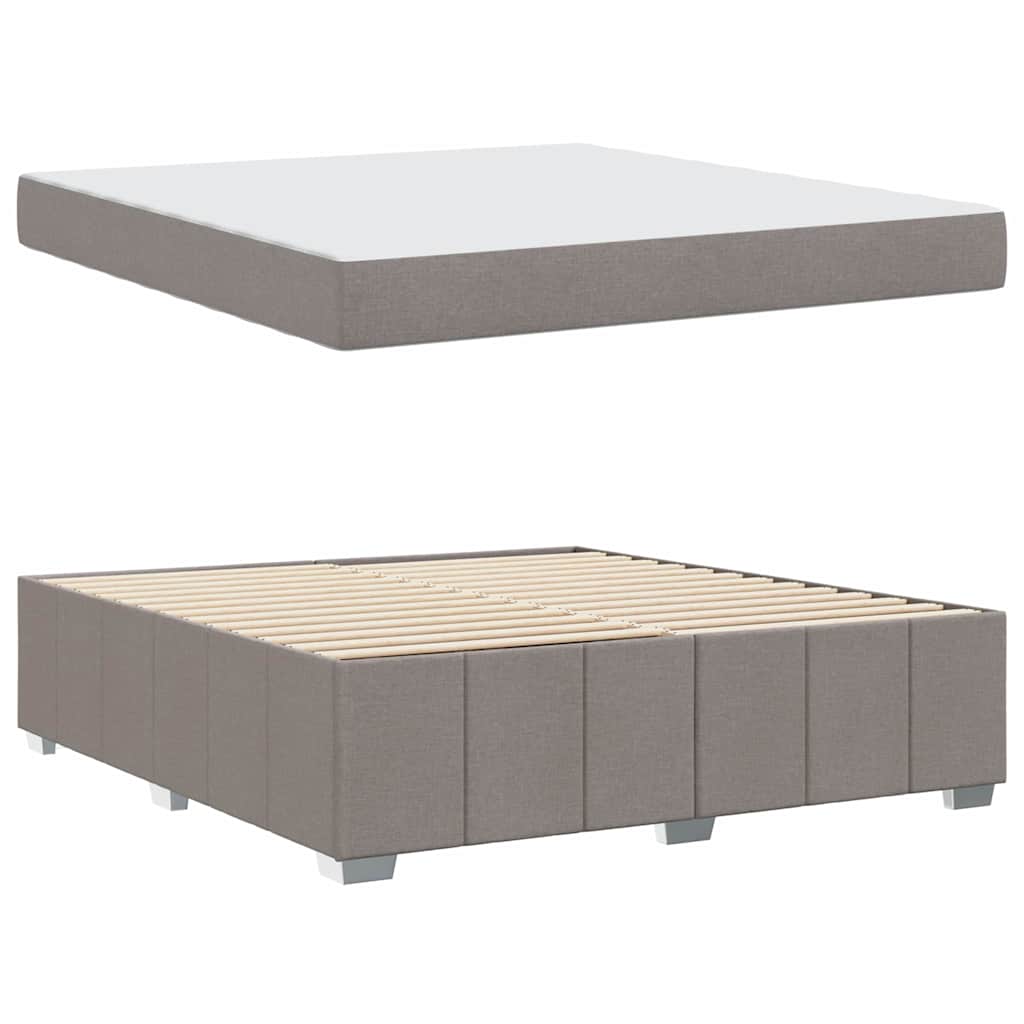 Bedframe Taupe 180 x 200 cm Stof