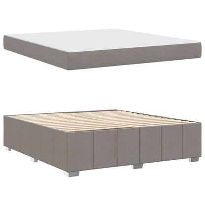 Bedframe Taupe 180 x 200 cm Stof