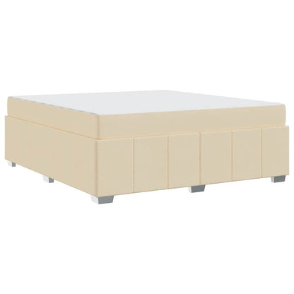 Bedframe Crème 180 x 200 cm Stof