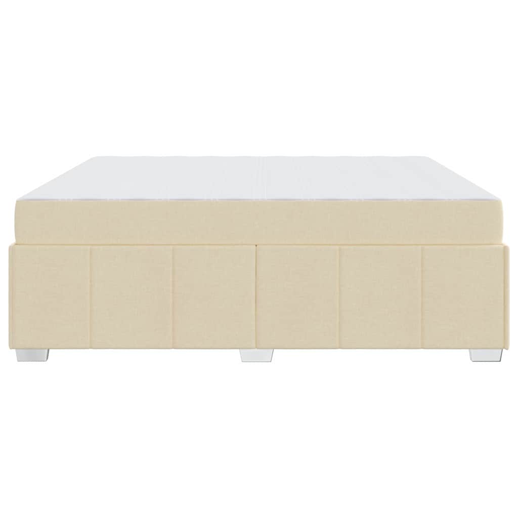 Bedframe Crème 180 x 200 cm Stof