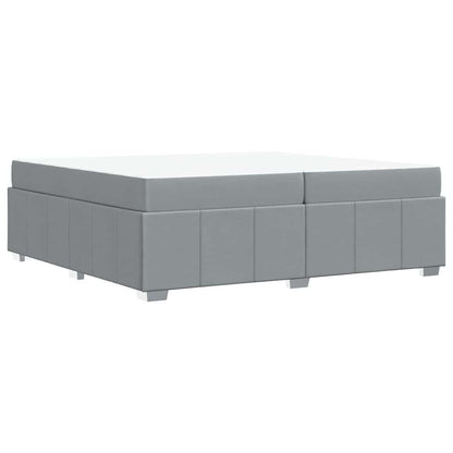 Bedframe Lichtgrijs 200 x 200 cm Stof