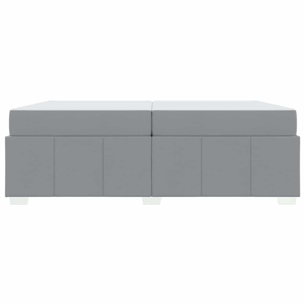Bedframe Lichtgrijs 200 x 200 cm Stof