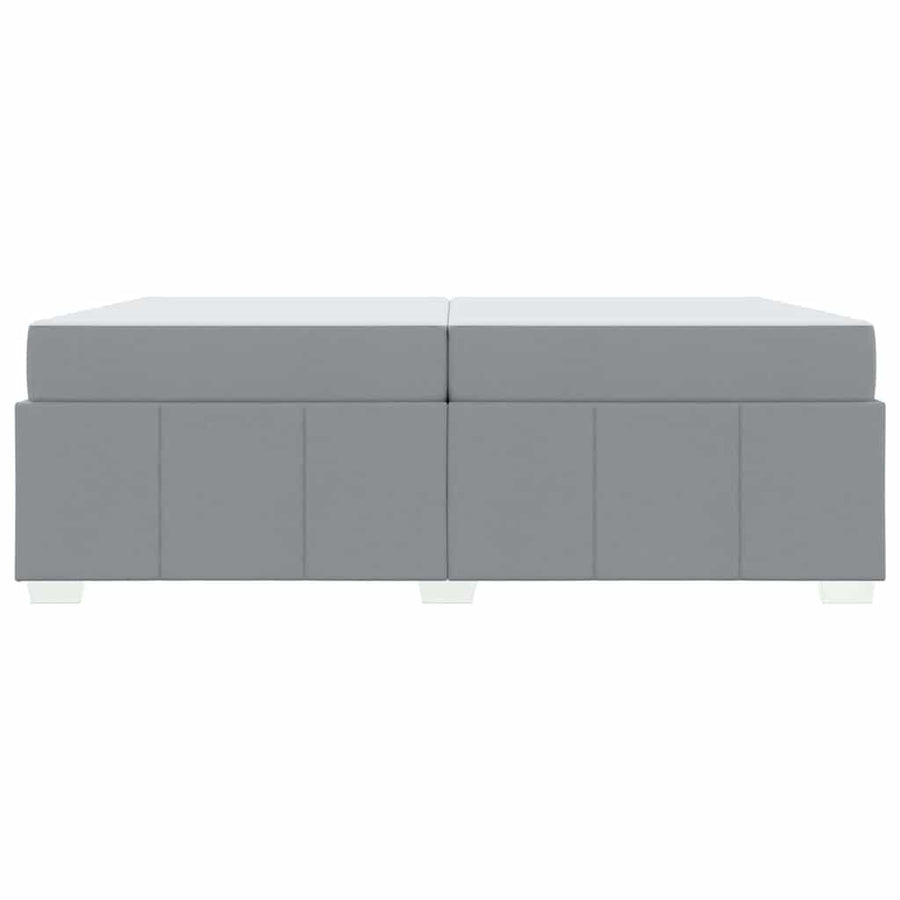 Bedframe Lichtgrijs 200 x 200 cm Stof