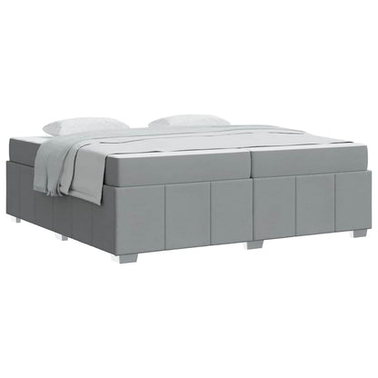 Bedframe Lichtgrijs 200 x 200 cm Stof