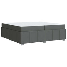 Bedframe Donkergrijs 200 x 200 cm Stof