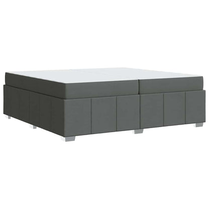 Bedframe Donkergrijs 200 x 200 cm Stof