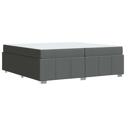 Bedframe Donkergrijs 200 x 200 cm Stof