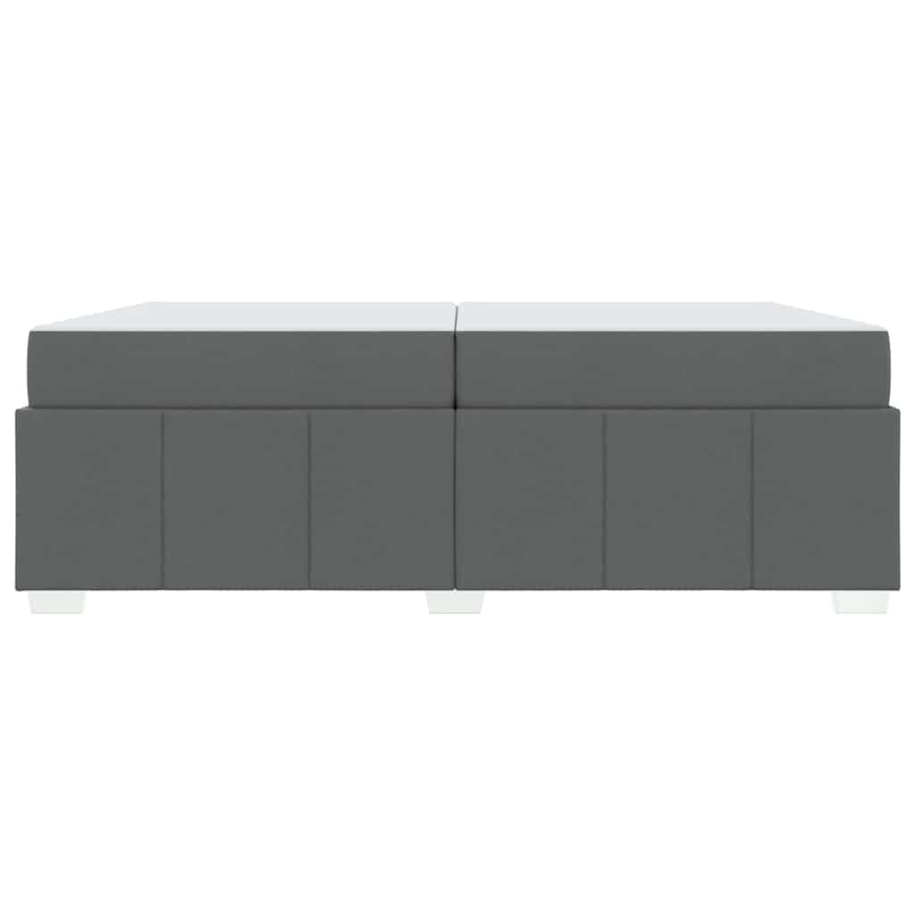 Bedframe Donkergrijs 200 x 200 cm Stof