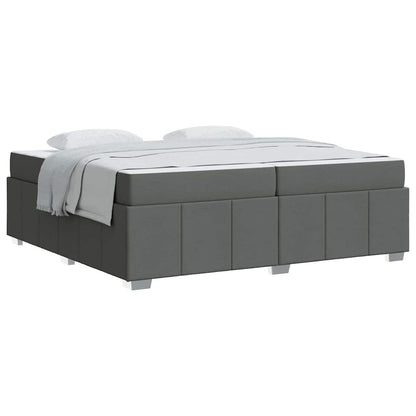 Bedframe Donkergrijs 200 x 200 cm Stof