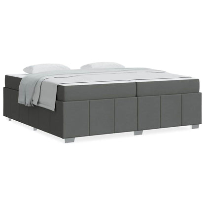 Bedframe Donkergrijs 200 x 200 cm Stof