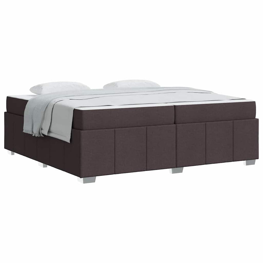 Bedframe Donkerbruin 200 x 200 cm Stof