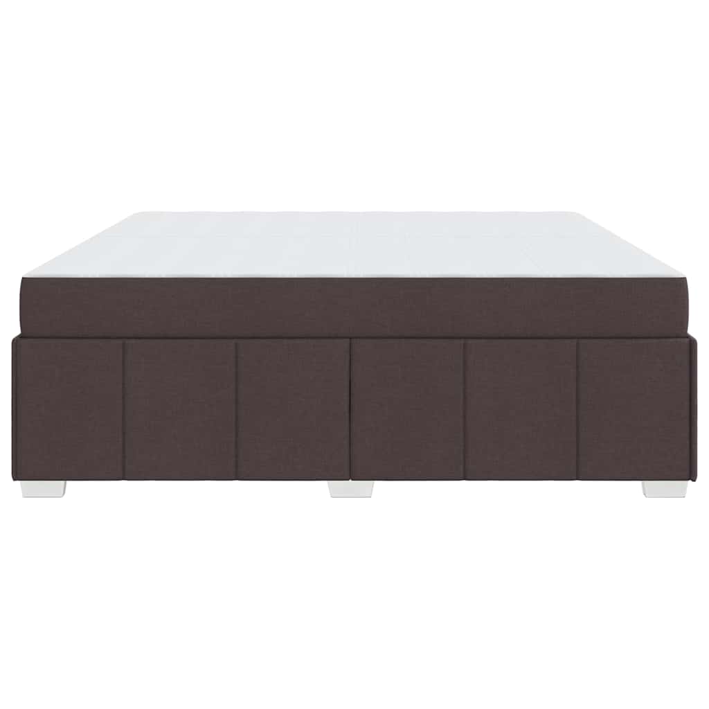 Bedframe Donkerbruin 200 x 200 cm Stof