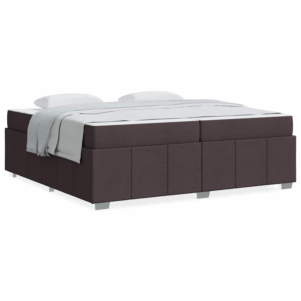 Bedframe Donkerbruin 200 x 200 cm Stof