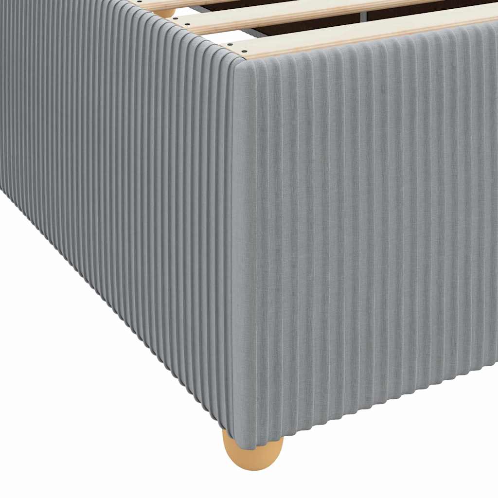 Bedframe Anders Lichtgrijs 80 x 200 cm Stof