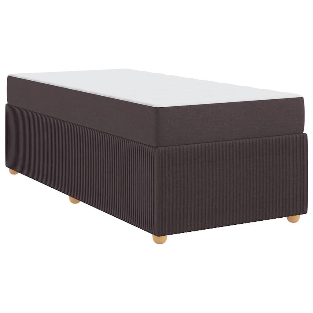 Bedframe Anders Donkerbruin 80 x 200 cm Stof