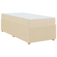 Bedframe Anders Crème 80 x 200 cm Stof