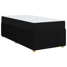 Bedframe Anders Zwart 90 x 190 cm Stof