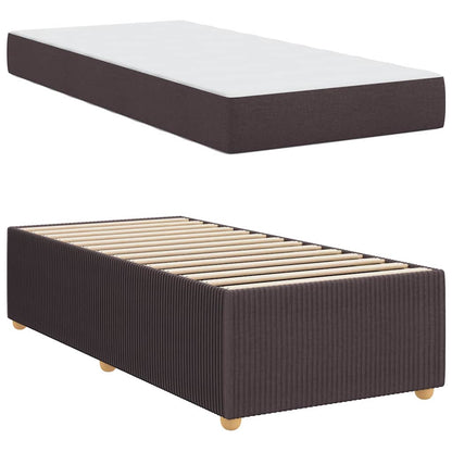 Bedframe Anders Donkerbruin 90 x 200 cm Stof