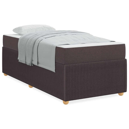 Bedframe Anders Donkerbruin 90 x 200 cm Stof