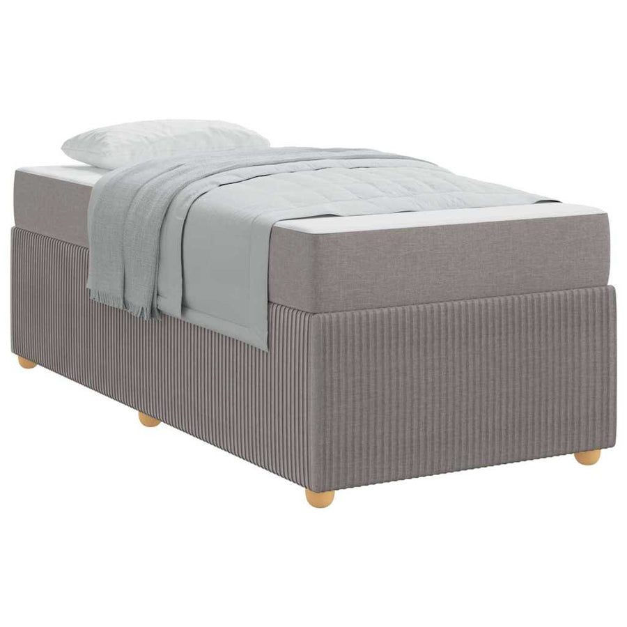 Bedframe Anders Taupe 90 x 200 cm Stof