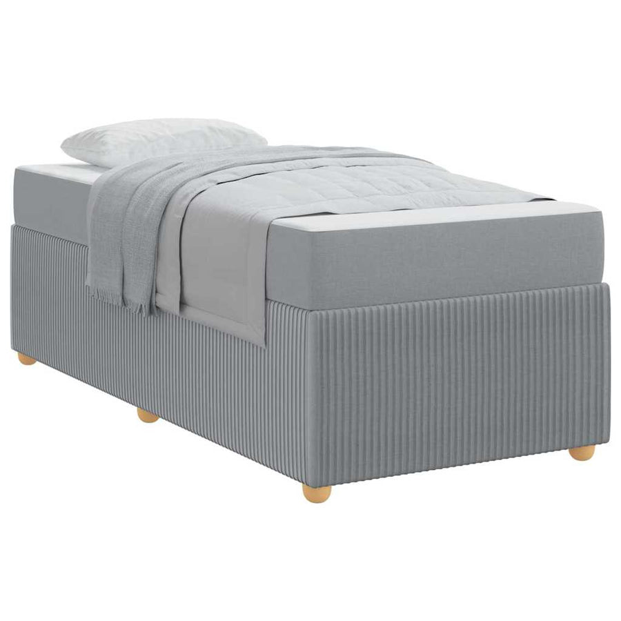 Bedframe Anders Lichtgrijs 100 x 200 cm Stof
