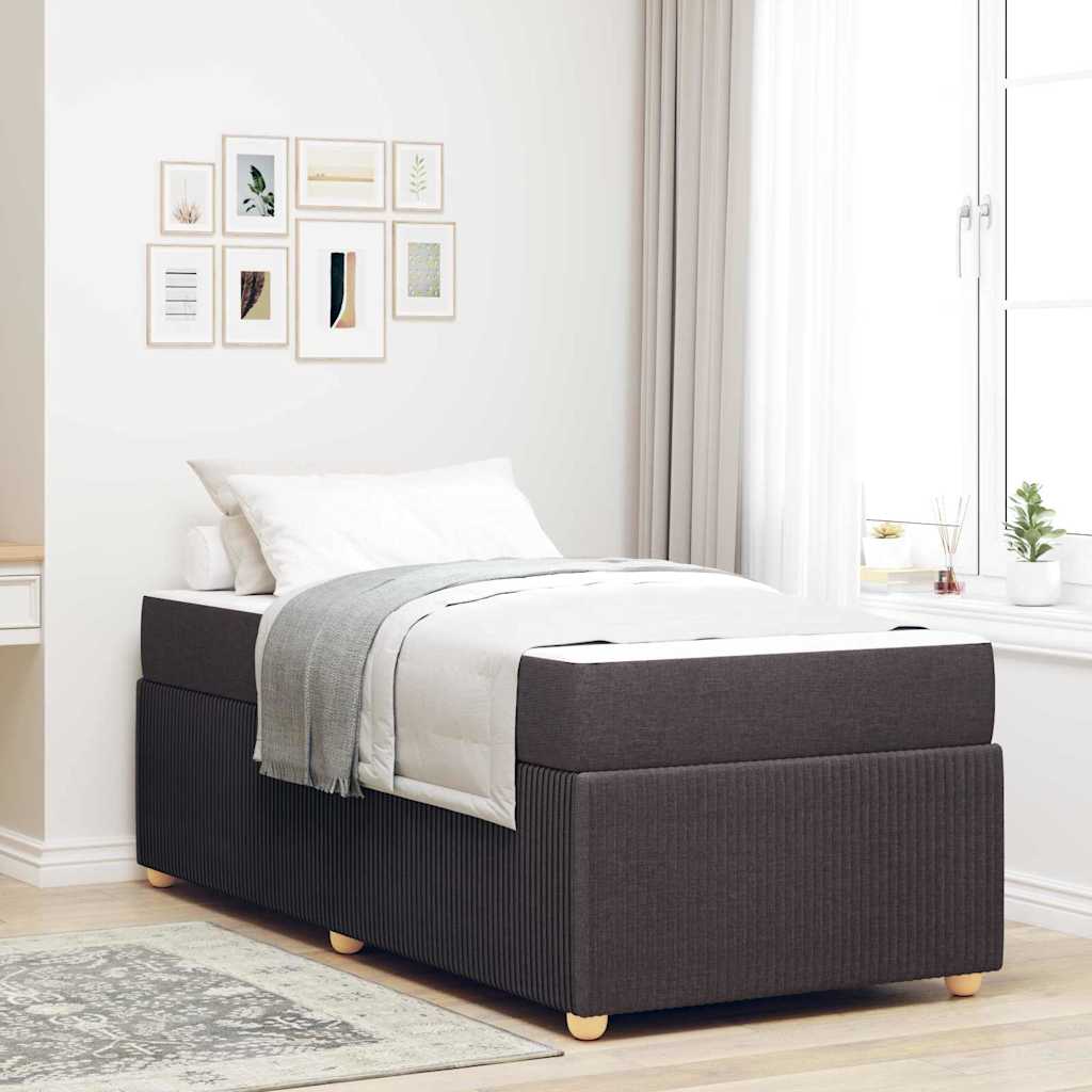 Bedframe Met Matras Stof 100 x 200 cm