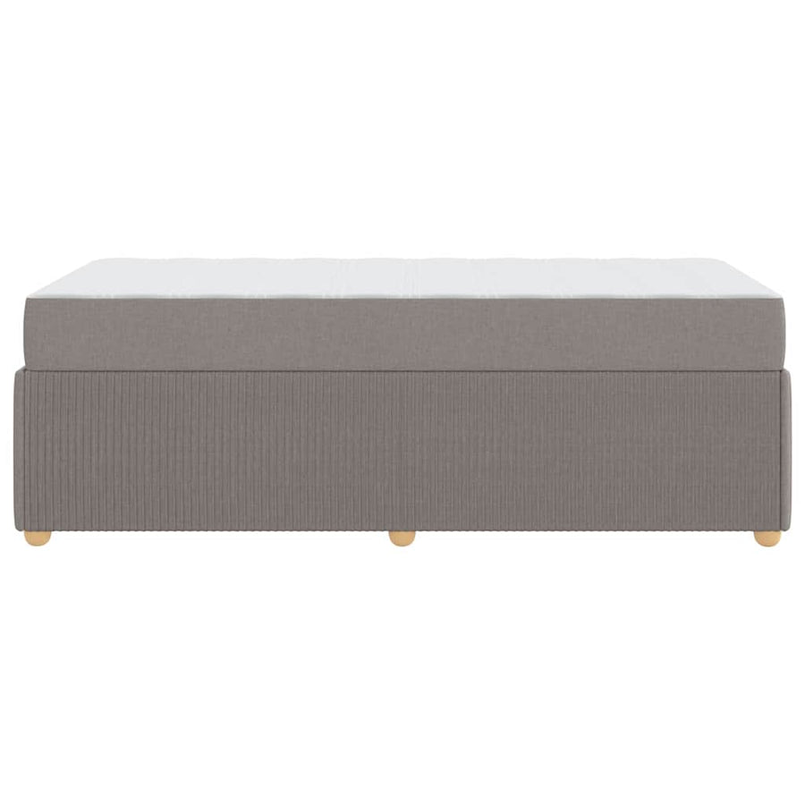 Bedframe Anders Taupe 100 x 200 cm Stof