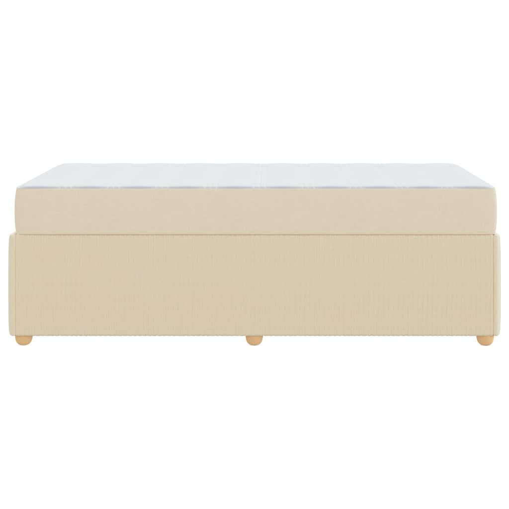 Bedframe Anders Crème 100 x 200 cm Stof