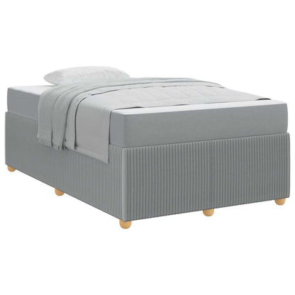 Bedframe Anders Lichtgrijs 120 x 190 cm Stof