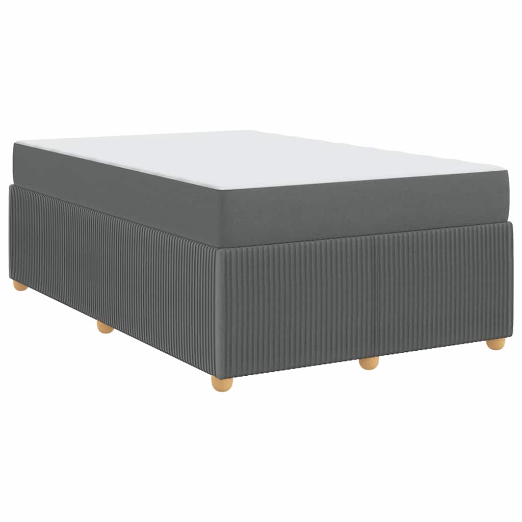 Bedframe Anders Donkergrijs 120 x 190 cm Stof