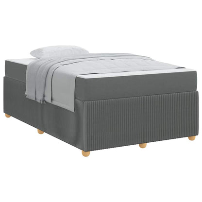Bedframe Anders Donkergrijs 120 x 190 cm Stof